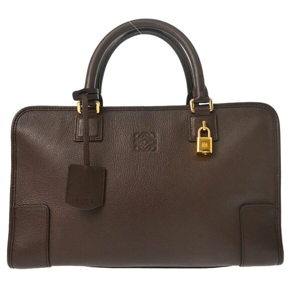 Loewe Brown Amazona 36 Handbag 011107 XX92225 - Picture 1 of 10